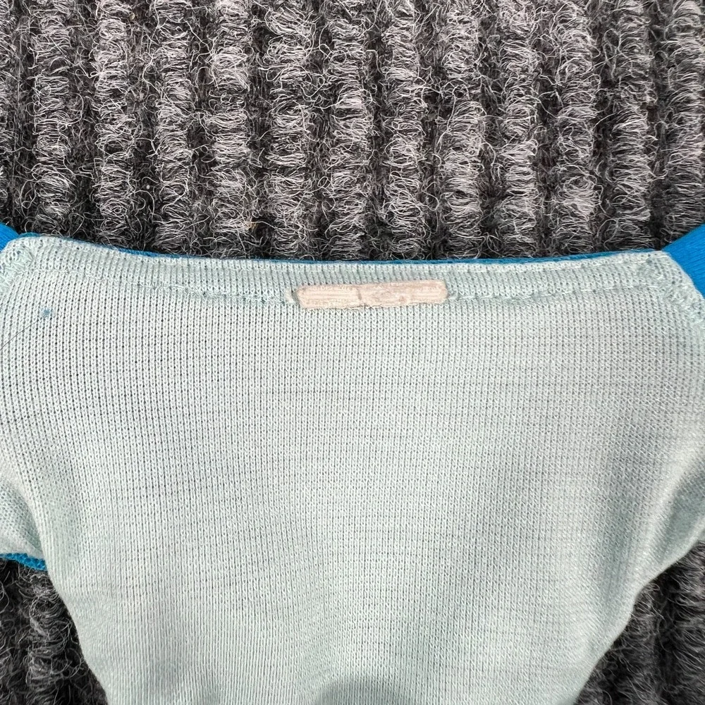 Lululemon Bra Womens Size 6 Blue Racerback Sports Training Workout Active